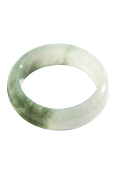 Кольцо Koi Mottled Green Jade