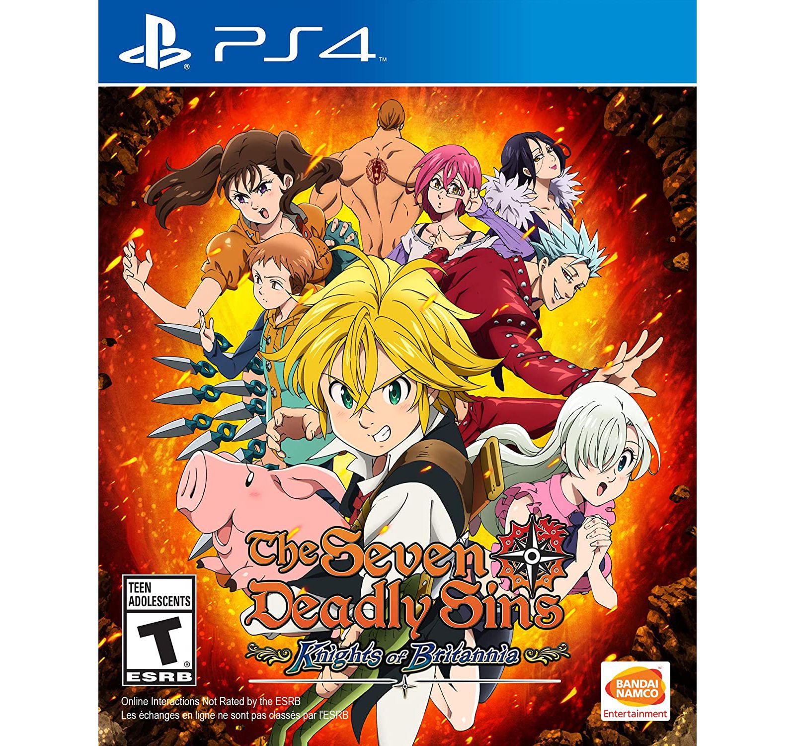 The Seven Deadly Sins: Knights of Britannia - Playstation 4