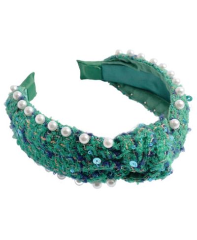 Women's It Girl Pearl Headband - Teal
