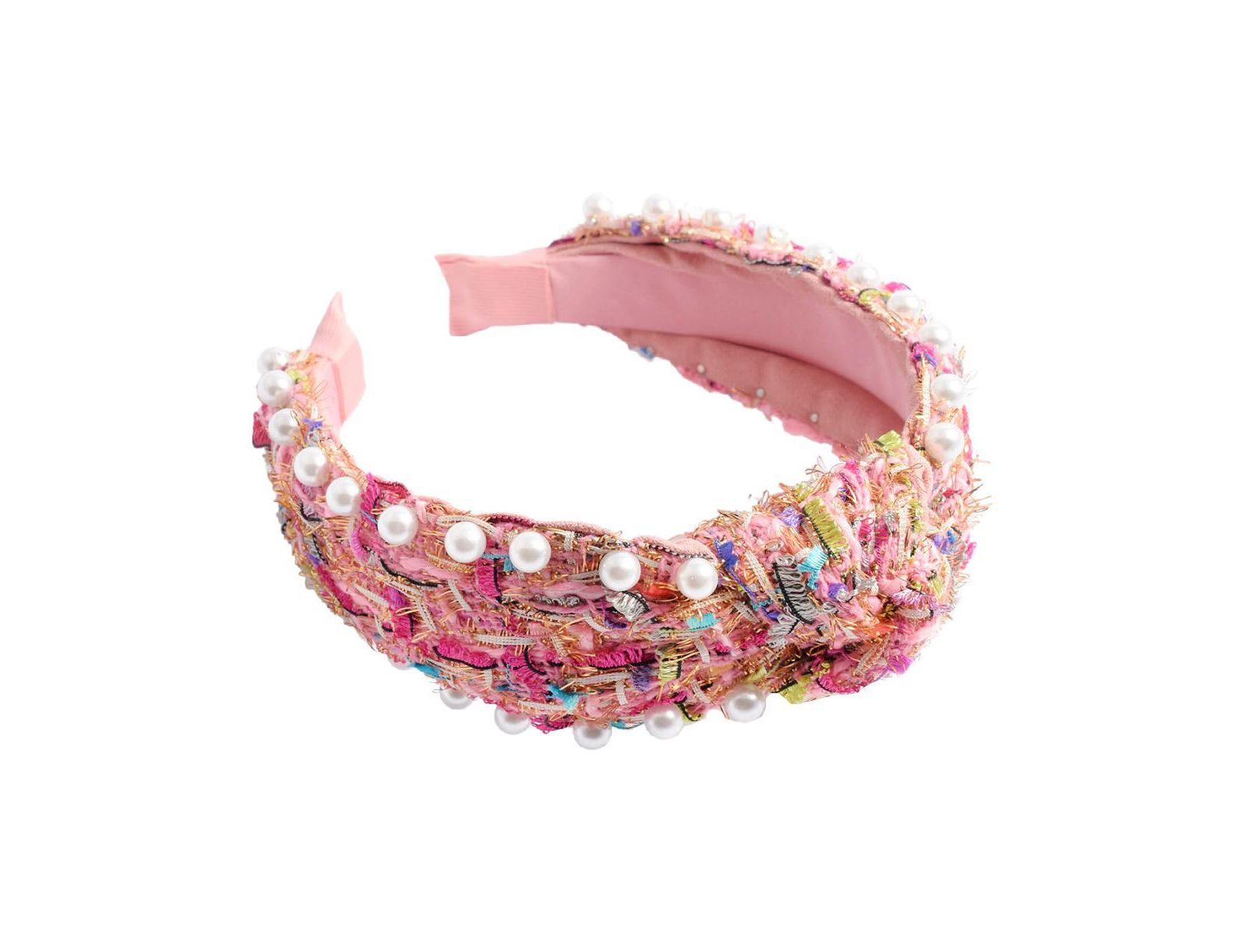Women's It Girl Pearl Headband - Pink