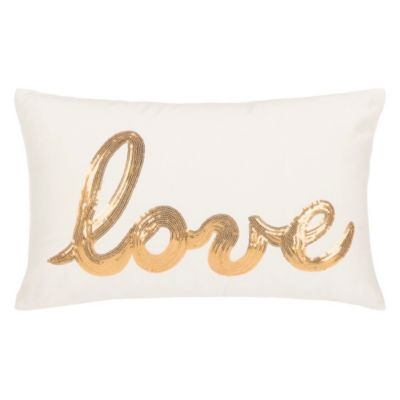 Safavieh подушка First Comes Love 12" x 18"