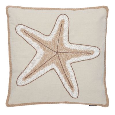 Подушка Safavieh Hema Starfish 18" x 18"