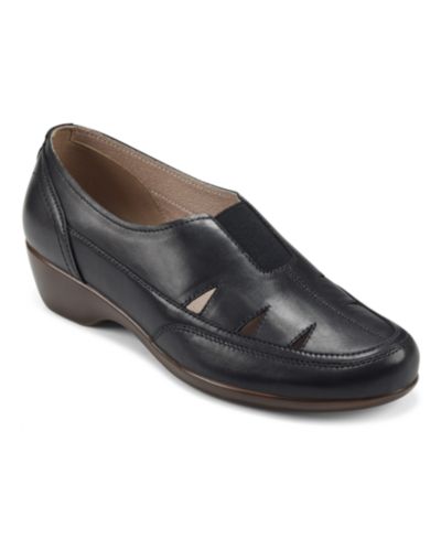 Easy Spirit Women's Daisie Cutout Slip-On Flats