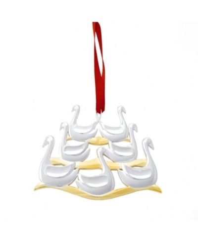 Украшение Nambé Twelve Days of Christmas Ornament, 7 Swans a Swimming