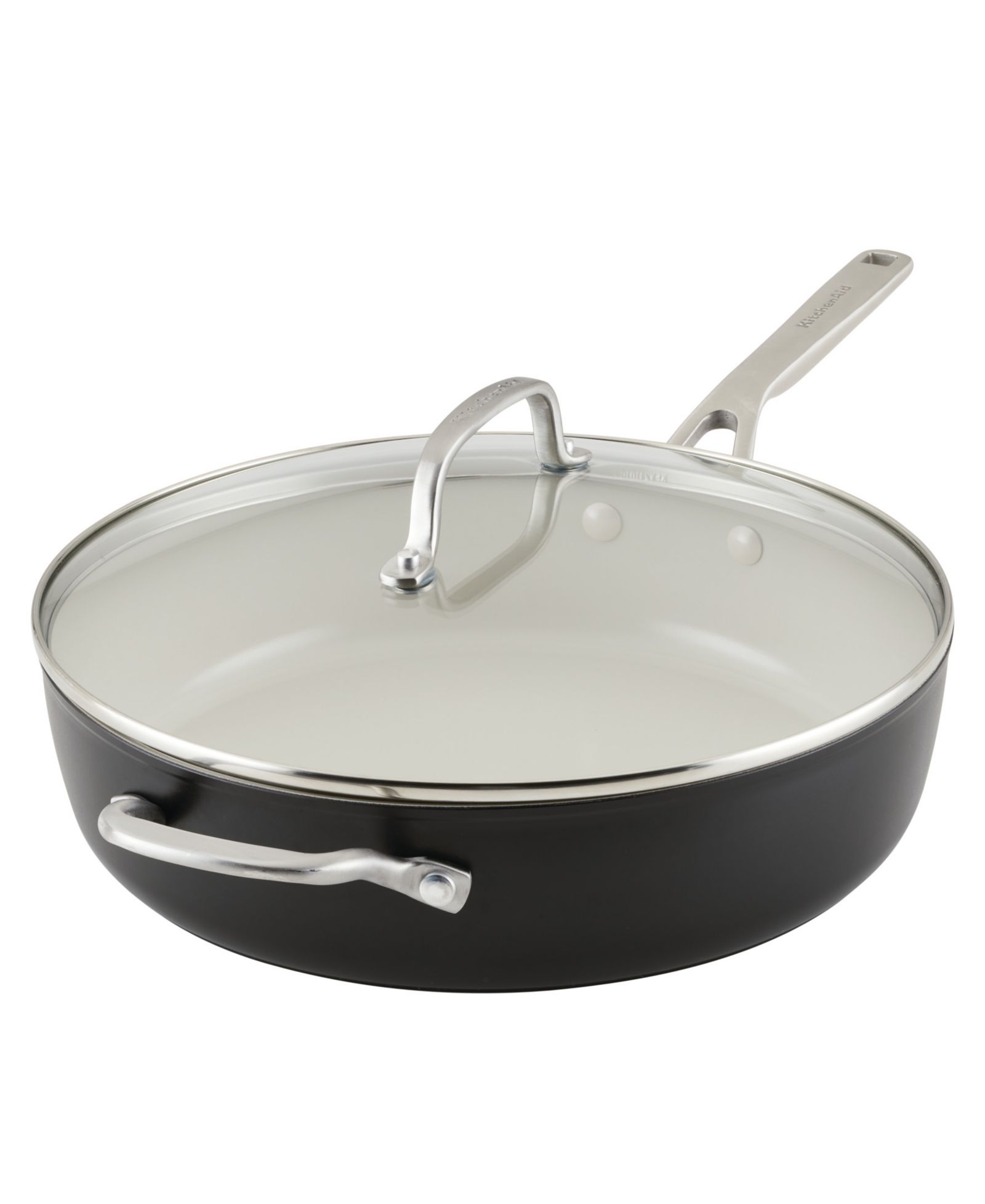 Сотейник с крышкой KitchenAid Hard Anodized Ceramic Nonstick, 5 Quart