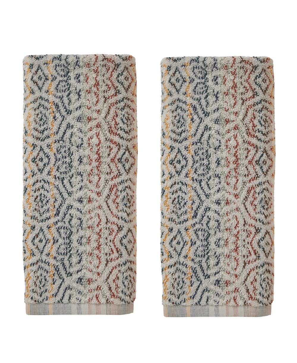 SKL Home Rhapsody хлопковый набор из 2 полотенец для рук, 26" x 16"
