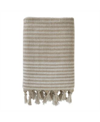 SKL Home Long Borough Turkish Cotton Bath Towel, 54" x 28"