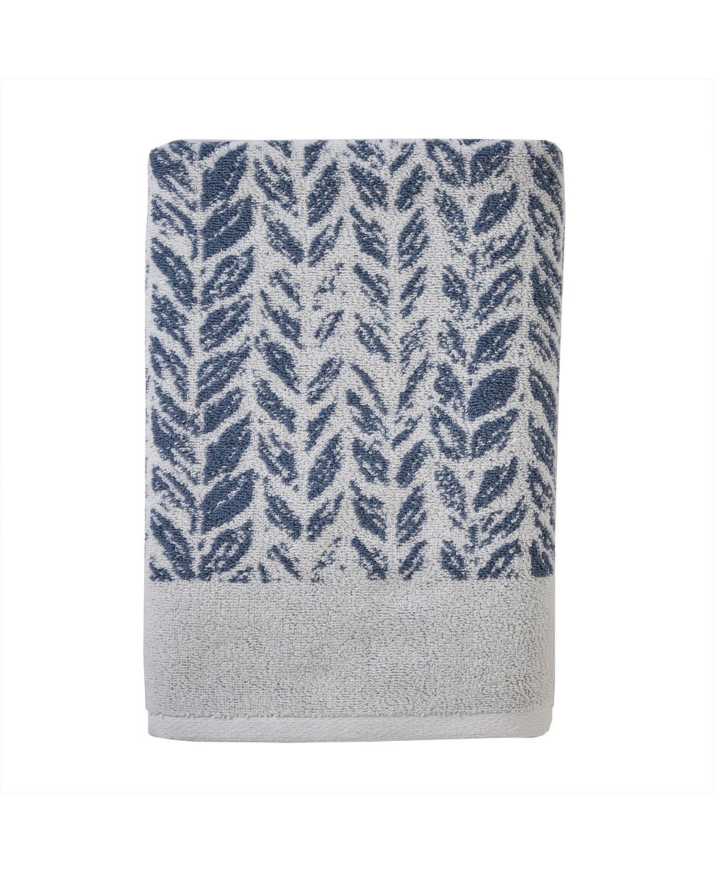 Полотенце для ванной SKL Home Distressed Leaves Turkish Cotton 54" x 28"