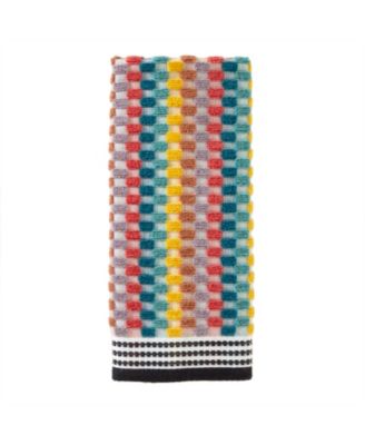 SKL Home Mid Century Cotton 2 Piece Hand Towel Set, 26" x 16"