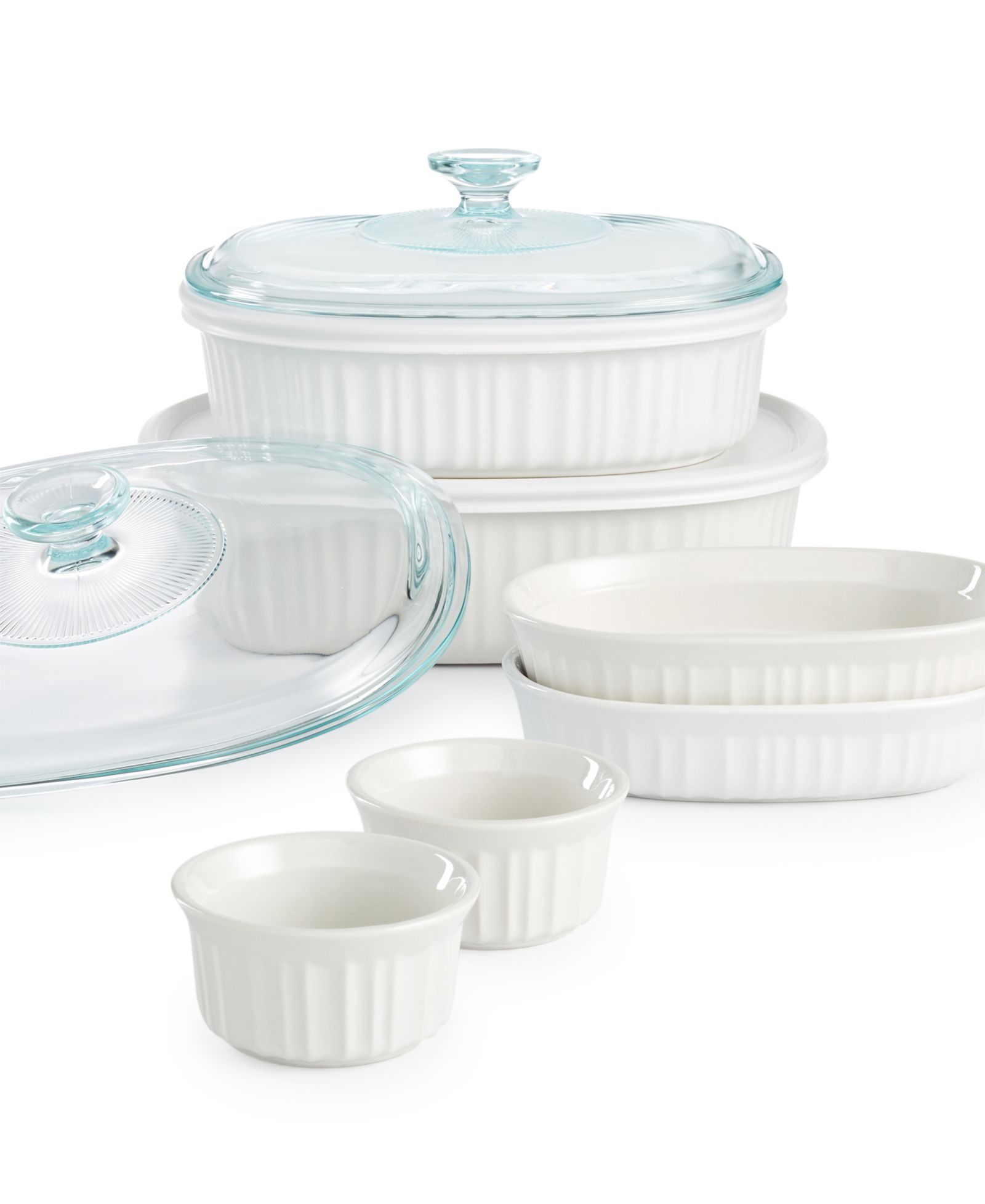 Corningware® French White 10 Piece Bakeware Set, Exclusively at Macy's