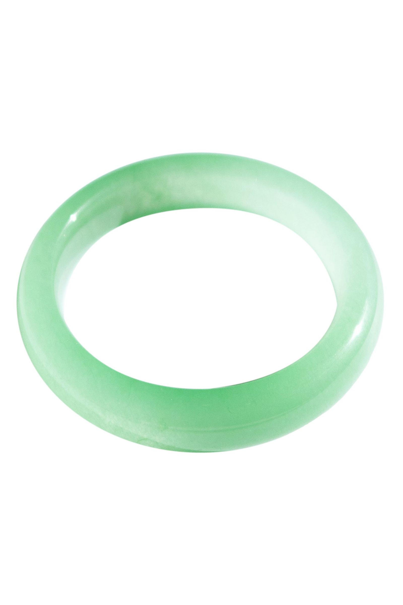 Agave Classic Jade-Green Gemstone Bangle