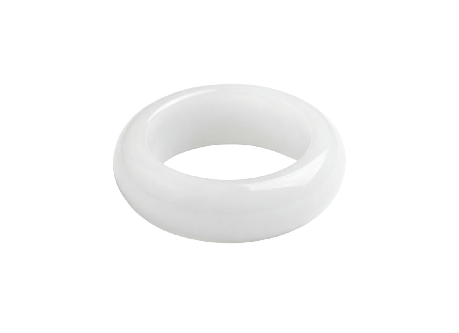 Кольцо Tee White Jade