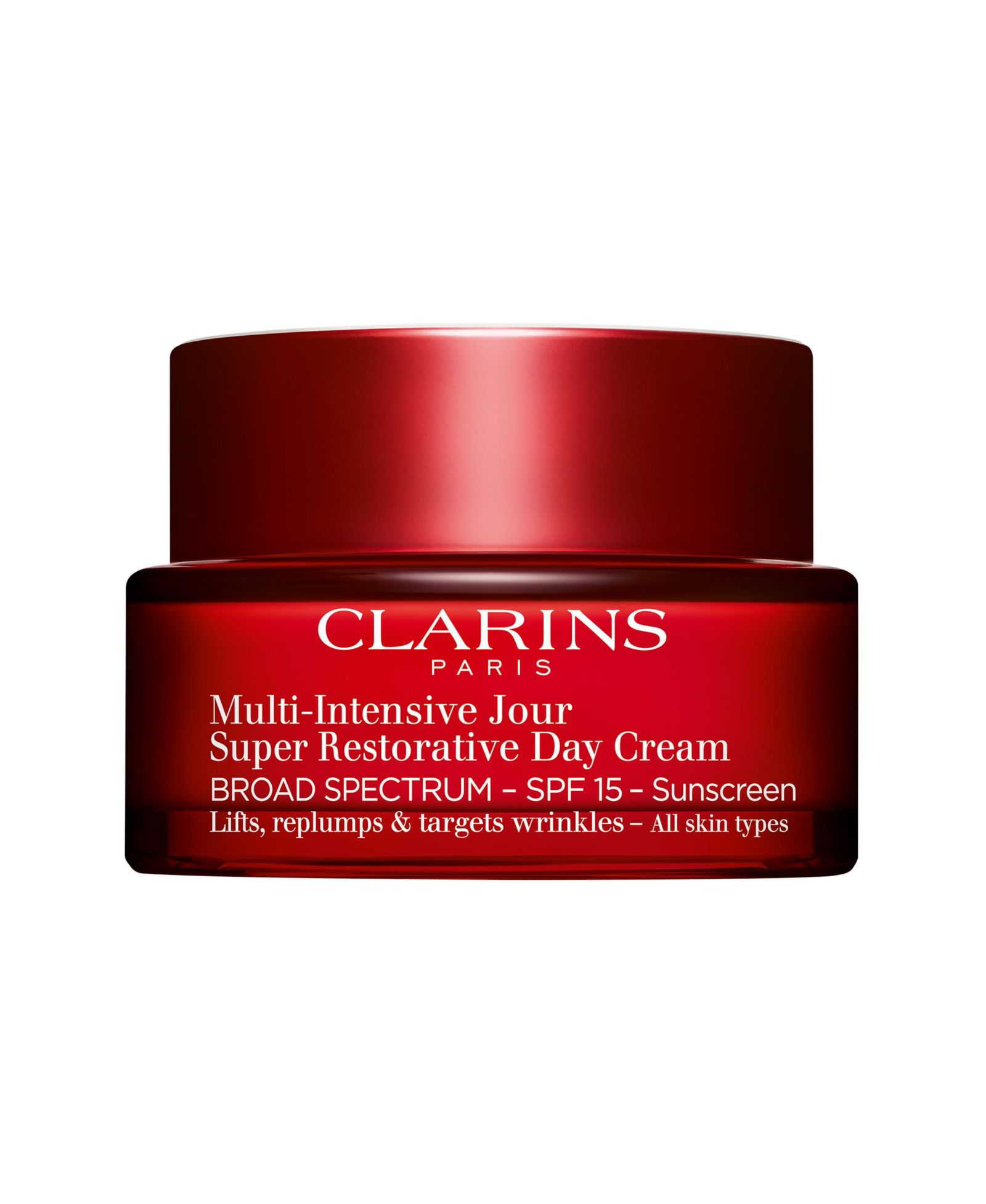 Clarins Super Restorative Day Moisturizer With SPF 15 Sunscreen