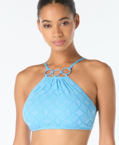 Vince Camuto Женский бикини-топ с вырезом Ring Crochet
