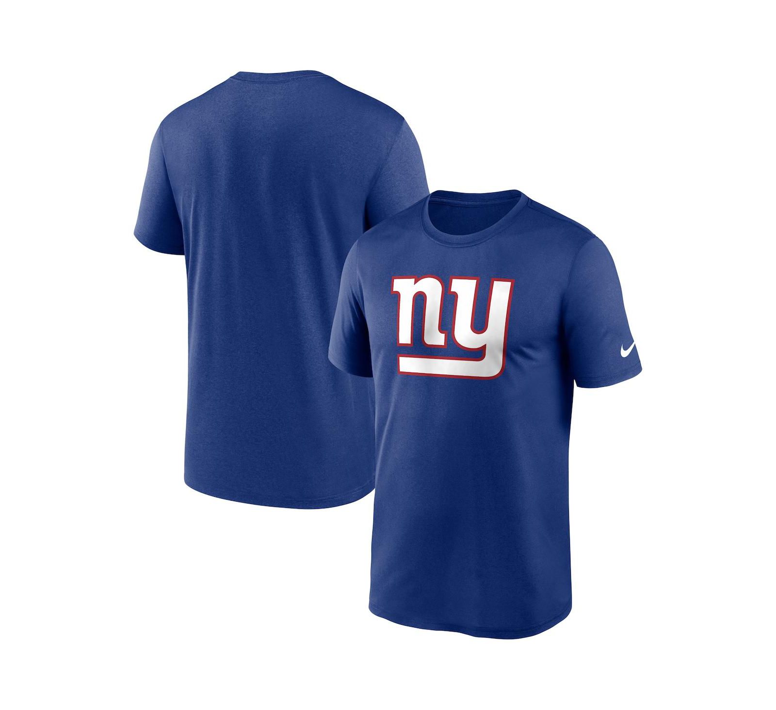 Men's Nike Royal New York Giants Legend Logo Performance T-shirt