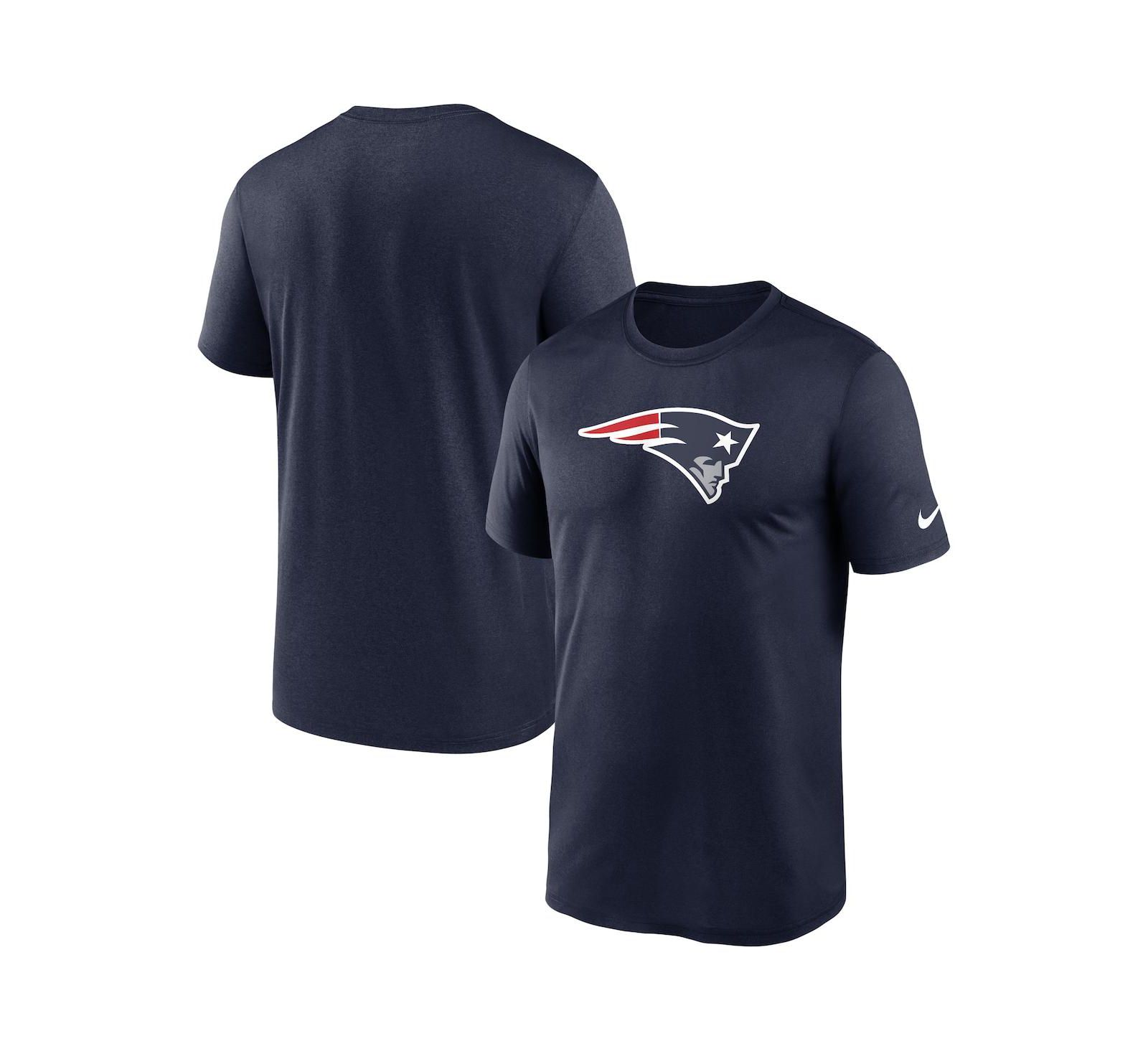 Men's Nike Navy New England Patriots Legend Logo Performance T-shirt