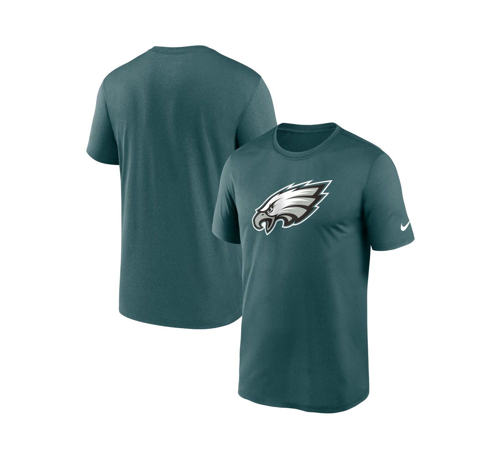 Мужская футболка Nike Midnight Green Philadelphia Eagles Legend Logo Performance