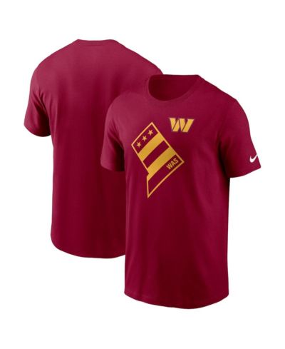 Мужская футболка Nike Burgundy Washington Commanders Local Essential