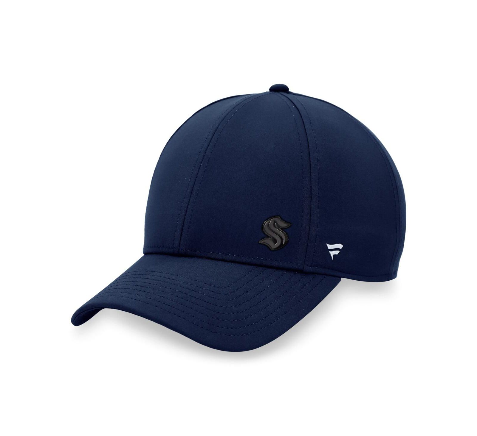 Женская кепка Fanatics Seattle Kraken Deep Sea Blue, регулируемая