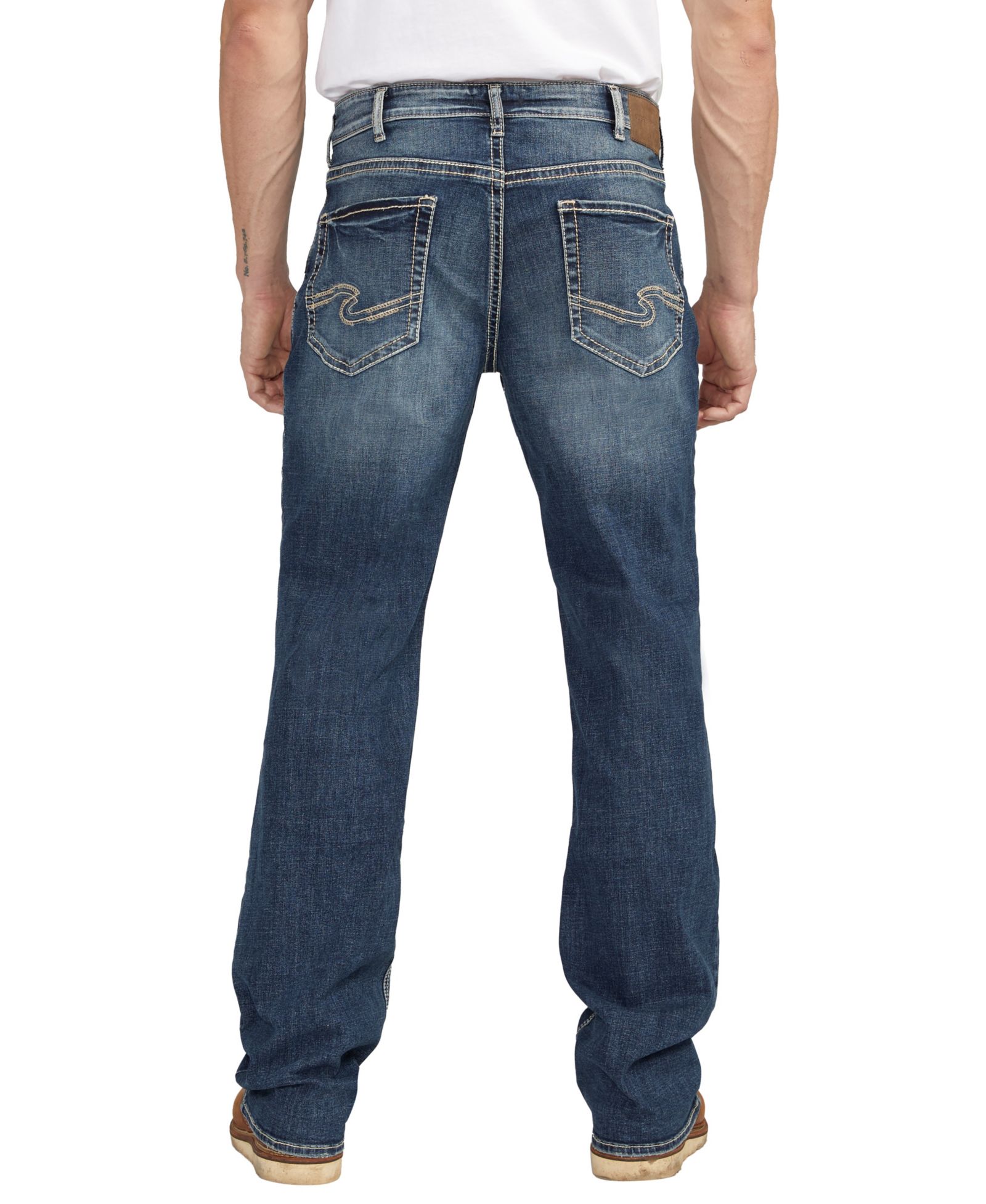 Silver Jeans Co. Men's Craig Classic Fit Boot Cut Jeans