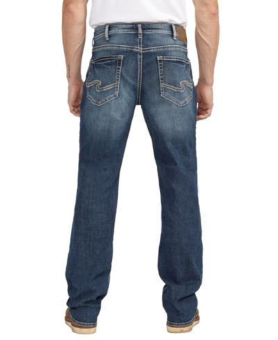 Silver Jeans Co. Мужской Craig Classic Fit Boot Cut Jeans