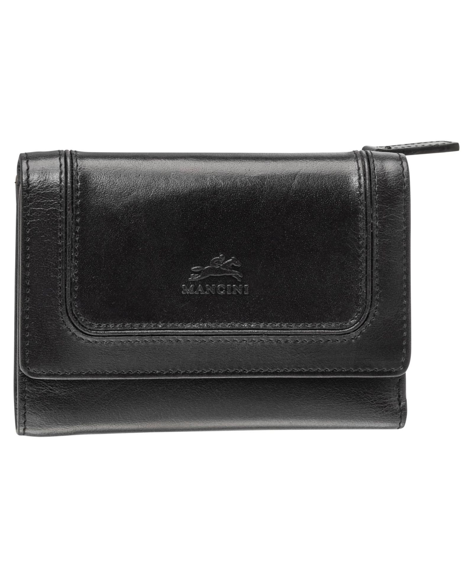 Mancini South Beach RFID Secure Mini Clutch Wallet