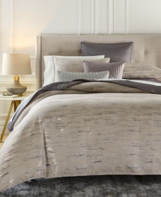 Hotel Collection Impasto Stone 3-Pc. Comforter Set, King, Exclusively at Macy’s