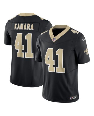 Мужская джерси Nike Alvin Kamara Black New Orleans Saints Vapor F.U.S.E. Limited