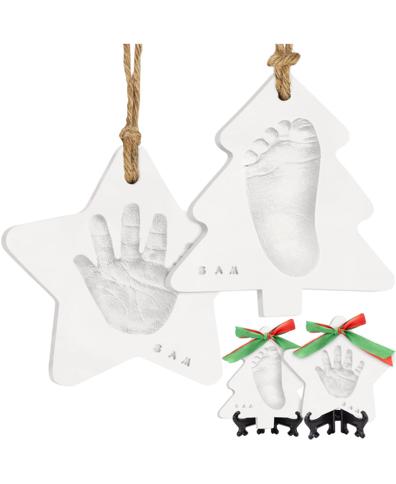 Набор для отпечатков рук и ног KeaBabies Trove Baby Hand and Footprint Kit