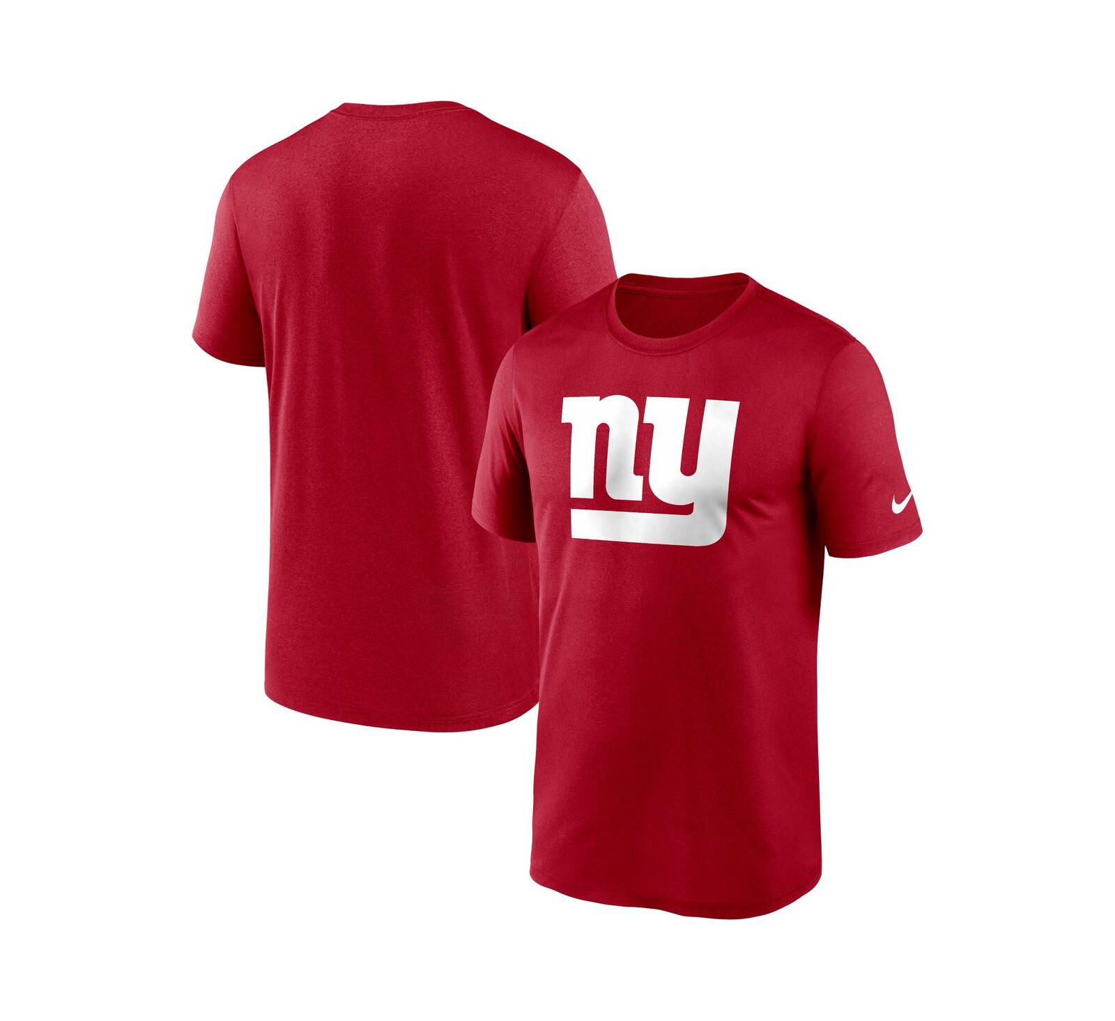 Nike Мужская футболка Nike Red New York Giants Legend Logo Performance