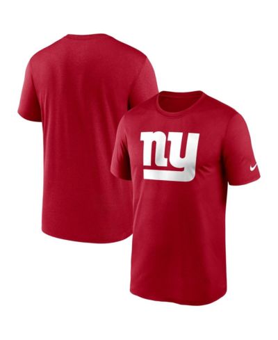 Nike Мужская футболка Nike Red New York Giants Legend Logo Performance