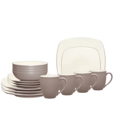Набор столовой посуды Noritake Colorwave Square, 16 предметов