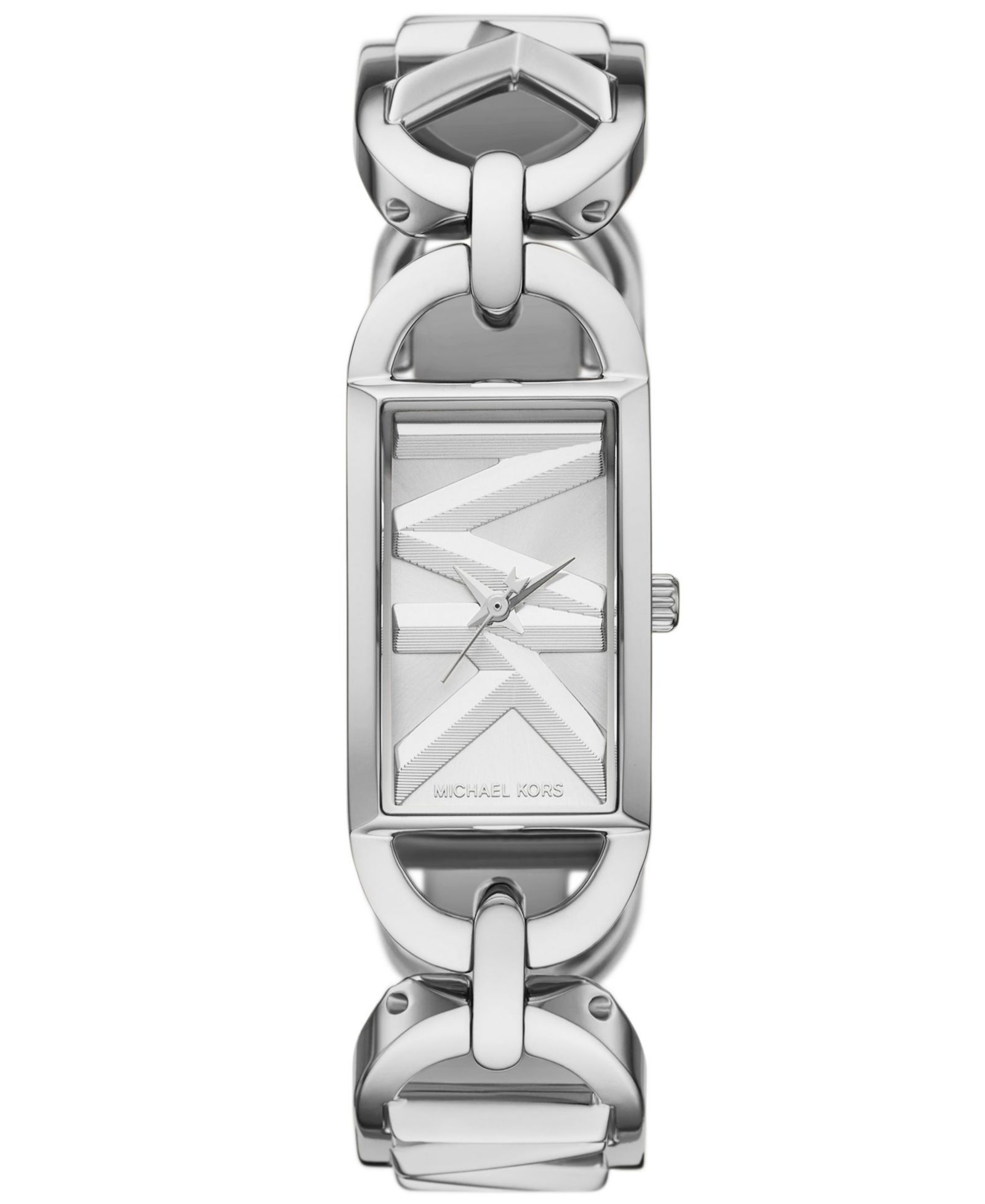 Women's Empire Quartz Three-Hand Silver-Tone Stainless Steel Watch 20X30mm