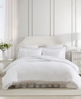Комплект покрывал Laura Ashley Eyelet Ruffle Microfiber Full/Queen