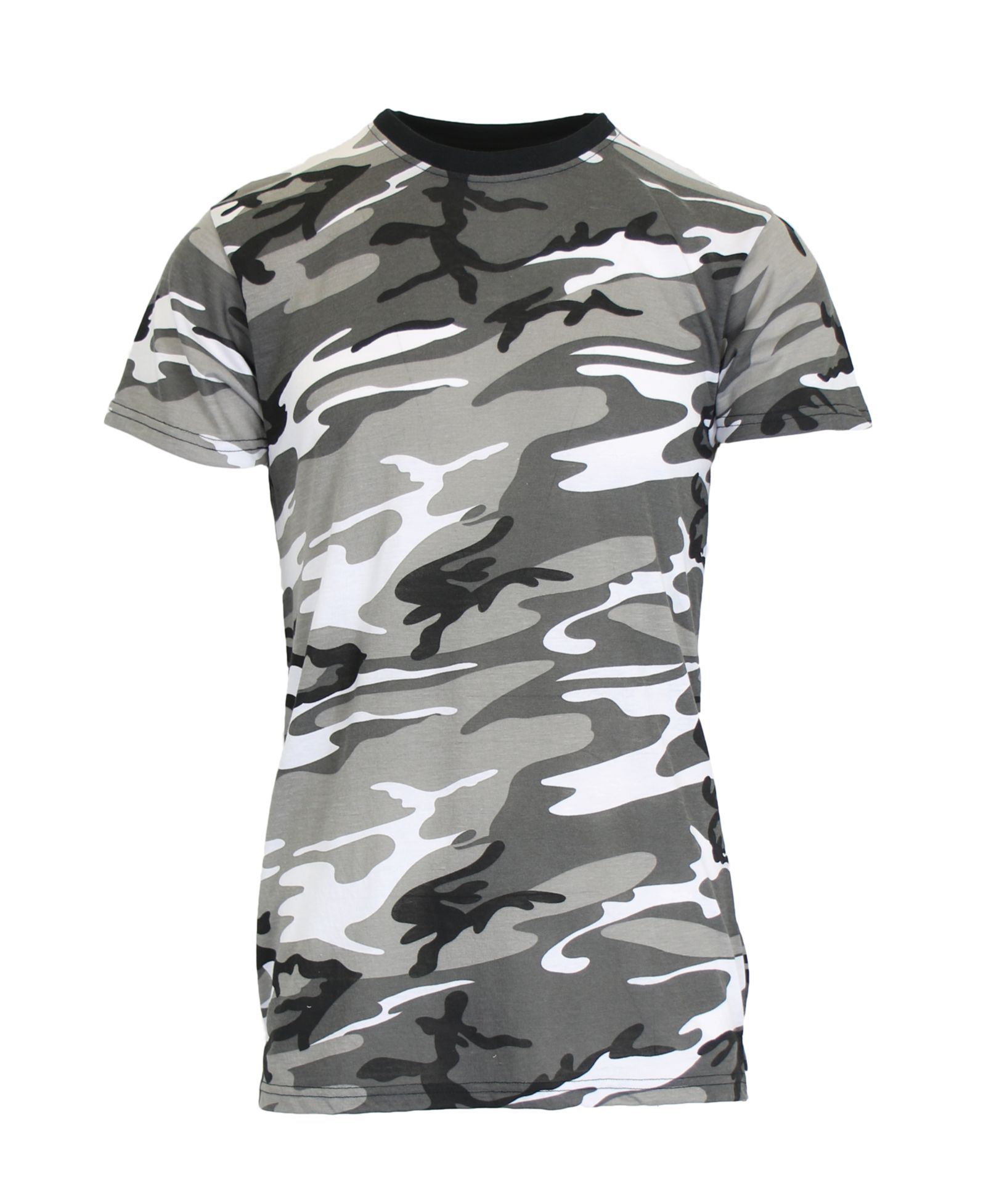 Galaxy By Harvic Men's Camo Printed Short Sleeve Crew Neck T-shirt
