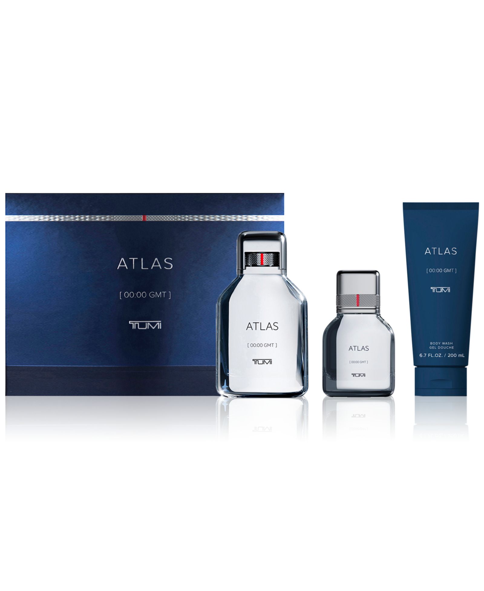 TUMI Men's 3-Pc. Atlas [00:00 GMT] Eau de Parfum Gift Set