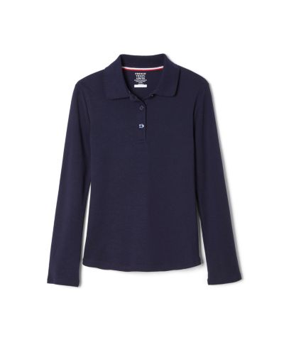 French Toast Детская рубашка-поло Picot Collar Interlock Long Sleeve