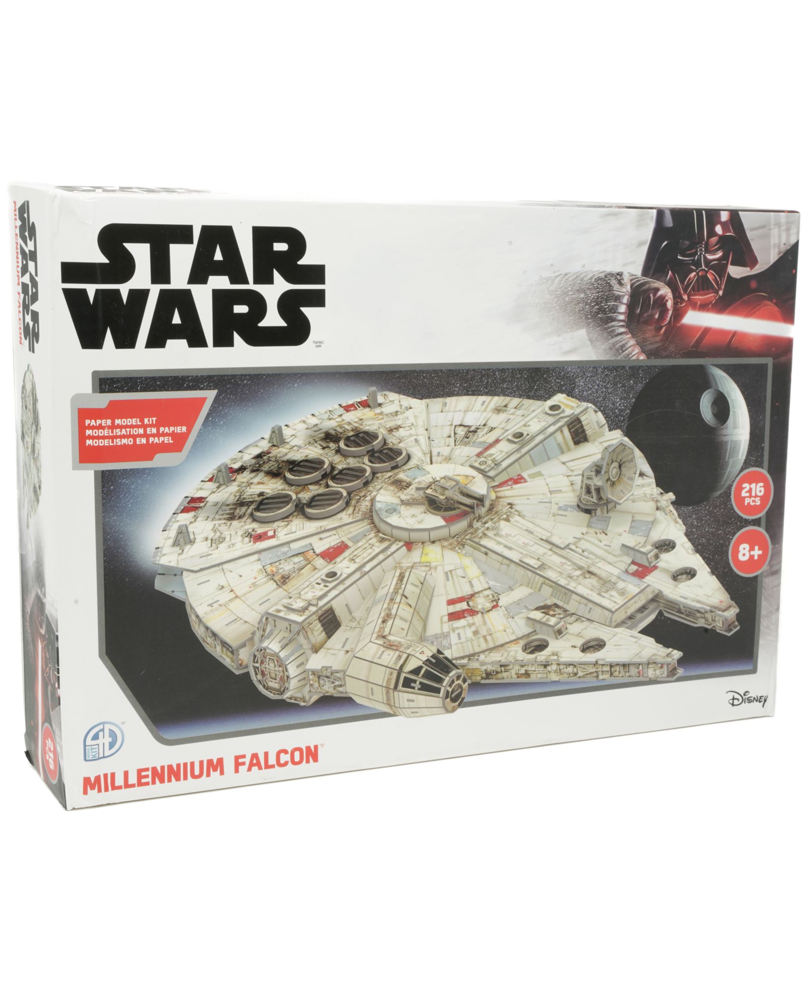 Набор для сборки бумажной модели 4D Cityscape Star Wars Millennium Falcon, 216 деталей