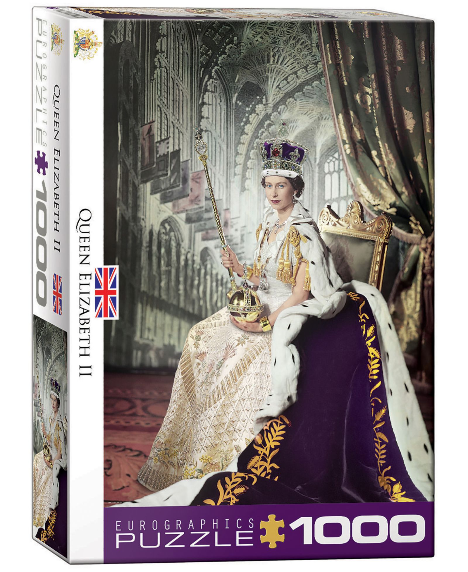 Eurographics Queen Elizabeth II пазл, 1000 деталей
