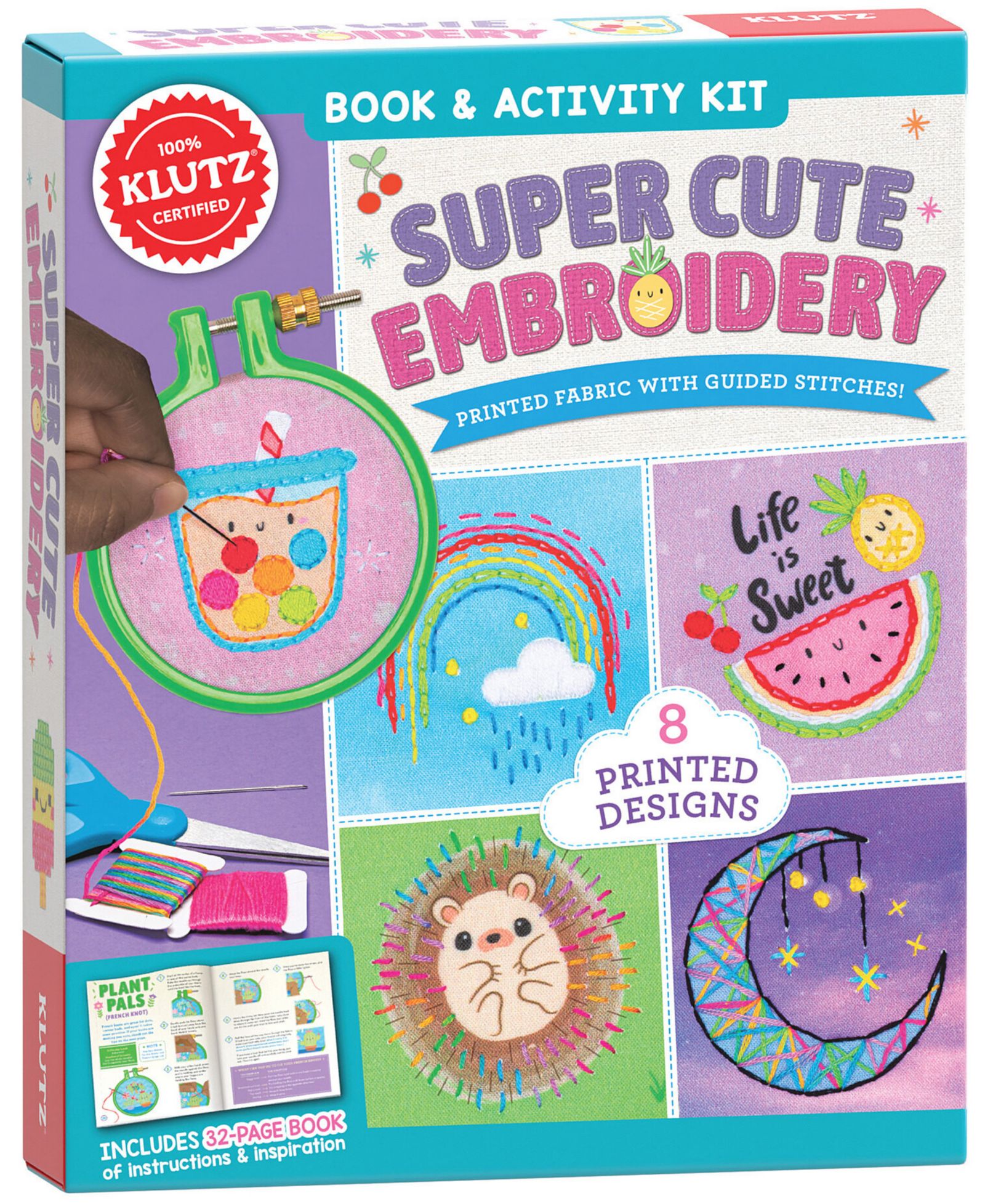 Набор для вышивки Klutz Super Cute Embroidery Set