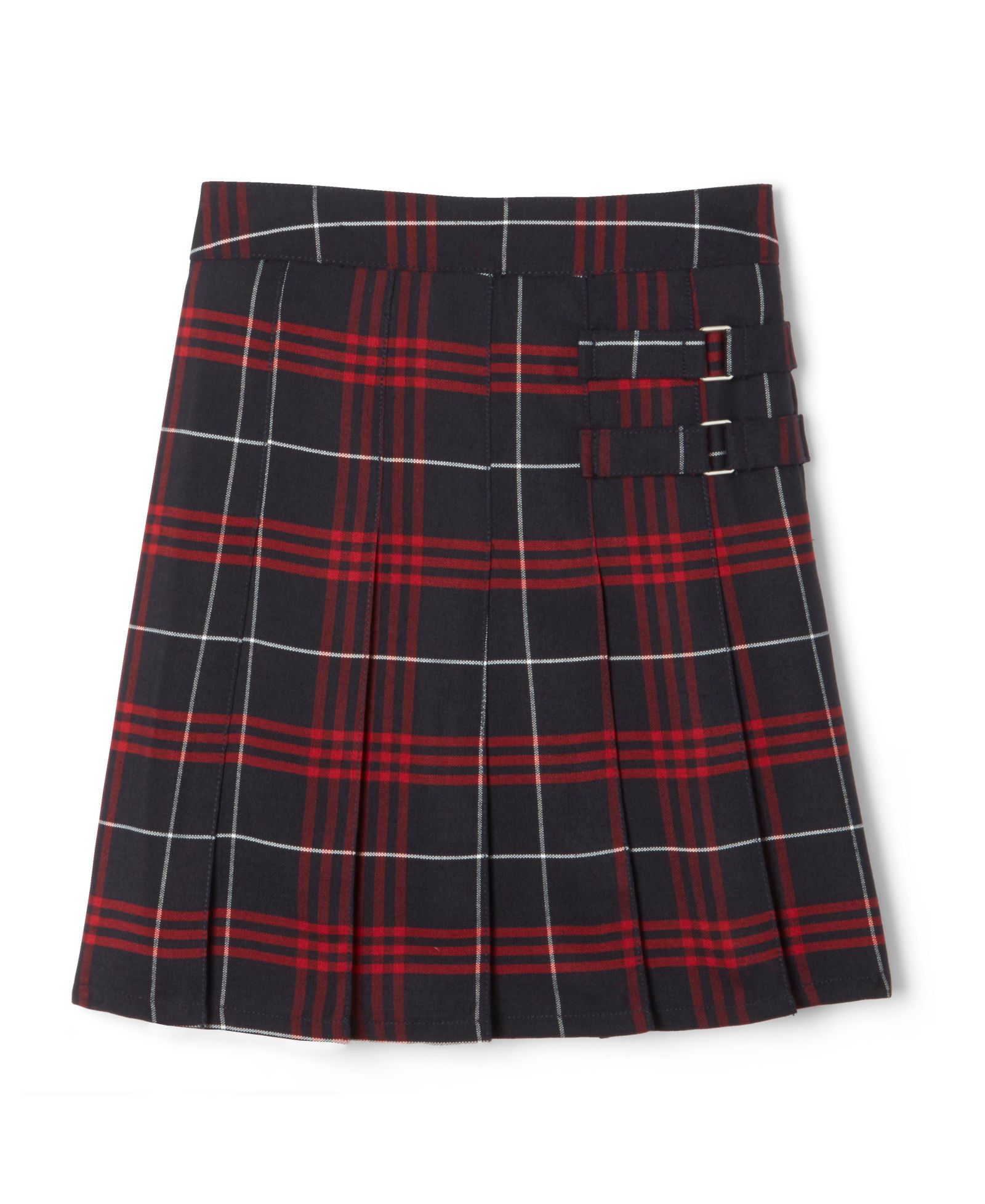 Юбка в клетку French Toast Big Girls Adjustable Waist Plaid Two-Tab Scooter Plaid Skirt