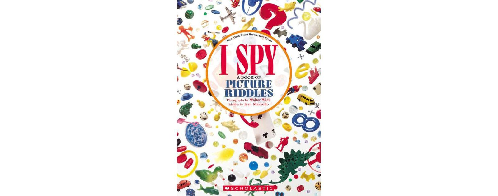 I Spy: книга с визуальными загадками, Жан Марзолло