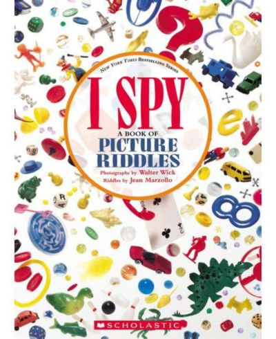 I Spy: книга с визуальными загадками, Жан Марзолло