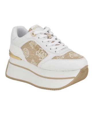 Женские кеды GUESS Women's Camrio Double Platform Lace-Up