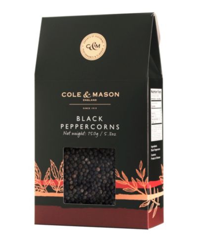 Рефил для перемалывания черного перца Cole & Mason