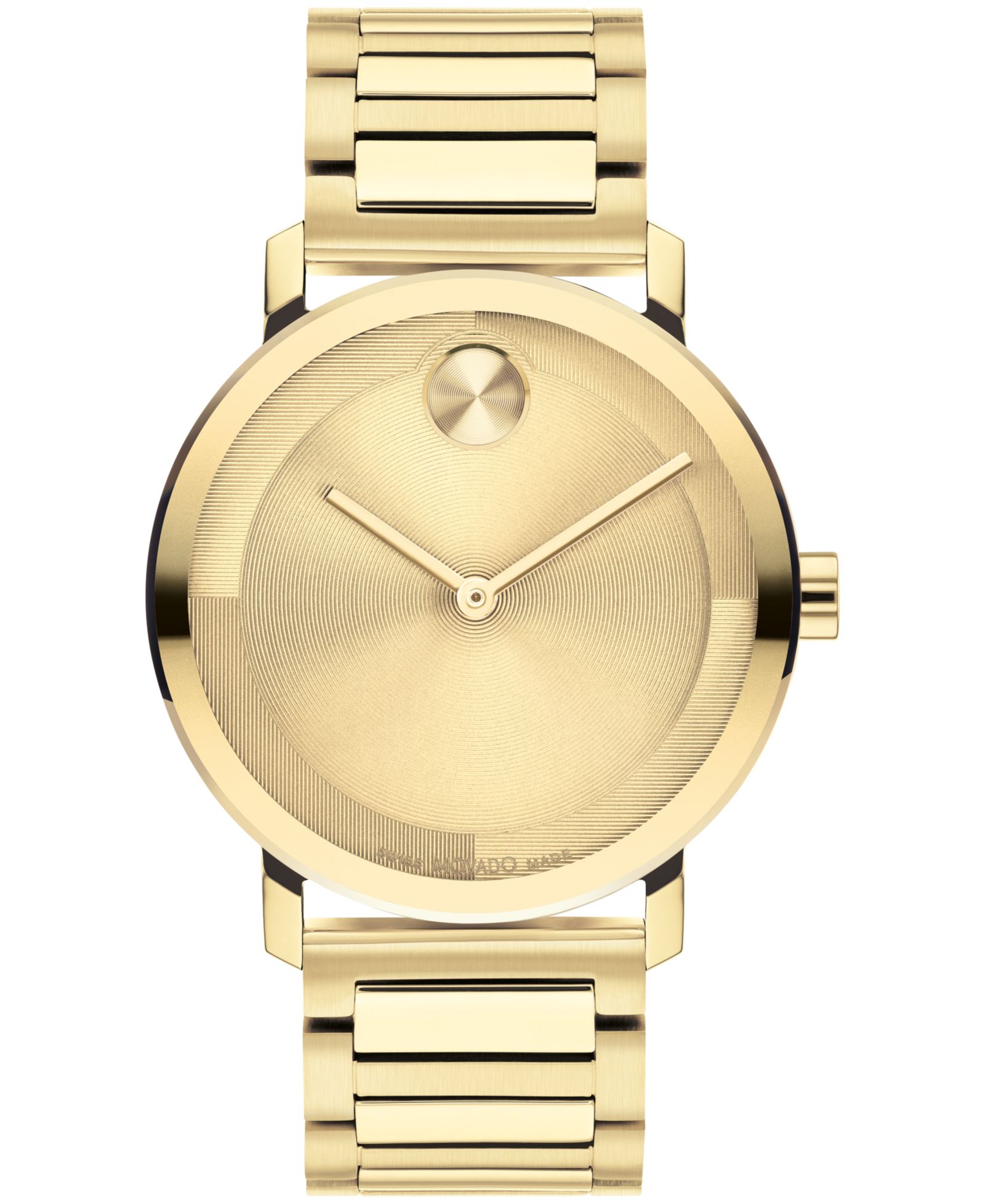 Movado Мужской Bold Evolution 2.0 Swiss Quartz Ionic Plated Light Gold-Tone 2 Steel Watch 40mm