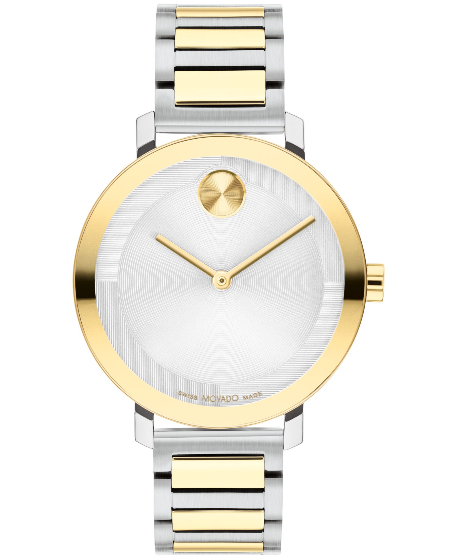 Женские часы Movado Bold Evolution 2.0, двухцветная сталь, 34mm