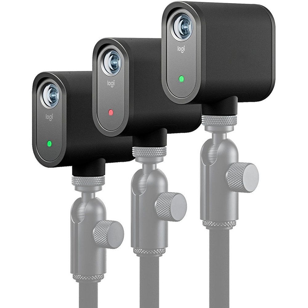 Logitech Mevo Live Streaming Camera (3-pack) - Black