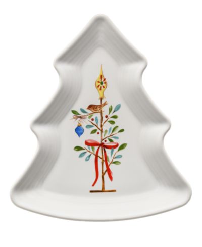 Fiesta Nutcracker Tree Shaped Plate