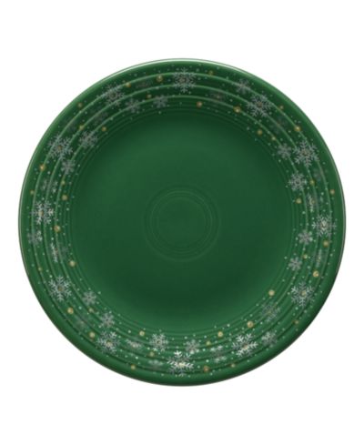 Fiesta Jade Snowflake Luncheon Plate, Exclusively at Macy's
